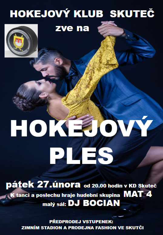 Pozvánka na hokejový ples 2026